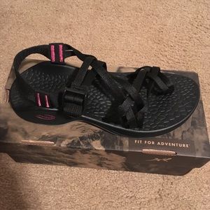 Chaco black sandals